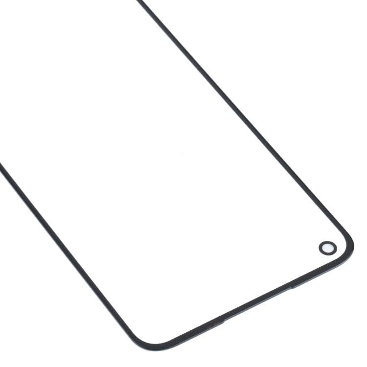 For OnePlus Nord N200 5G DE2118 Front Screen Outer Glass Lens (Black)