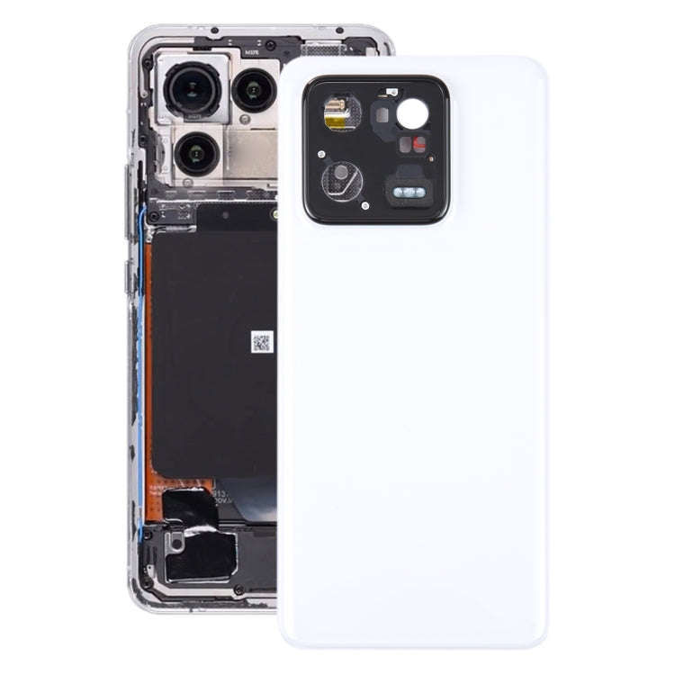 For Xiaomi 13 Pro Battery Back Cover(White)