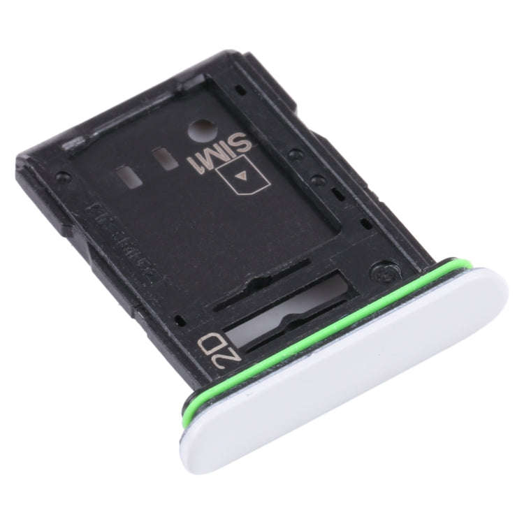 Original SIM Card Tray + SIM Card Tray / Micro SD Card Tray for Sony Xperia 10 III(White)