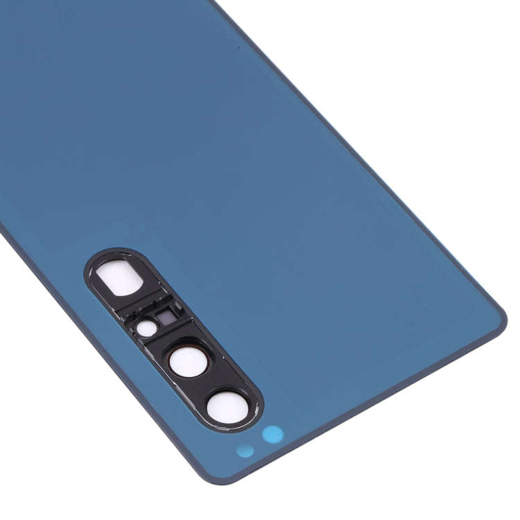 Original Battery Back Cover with Camera Lens for Sony Xperia 1 III(Black)