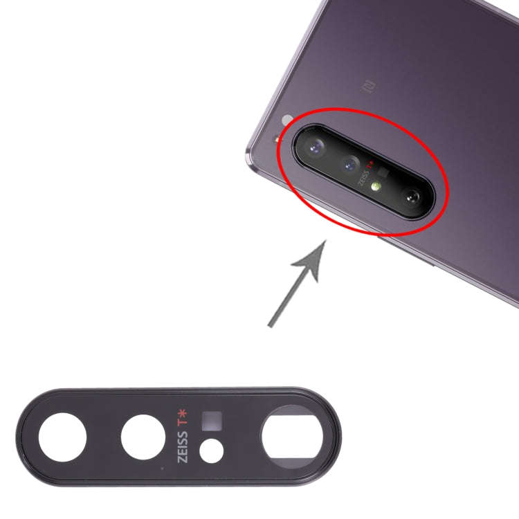 Original Camera Lens Cover for Sony Xperia 1 II(Black)