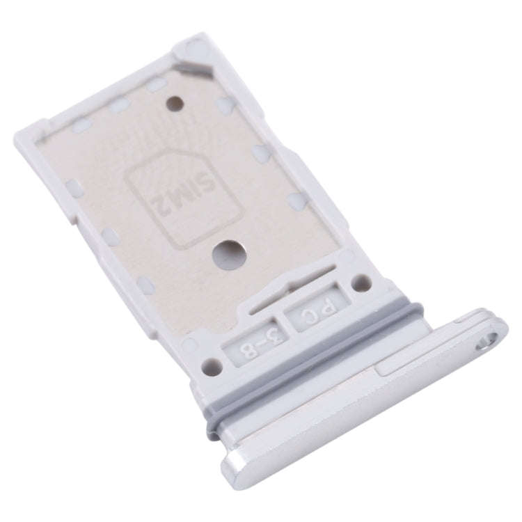 For Samsung Galaxy S21 FE 5G SM-G990B Original SIM Card Tray + SIM Card Tray (White)