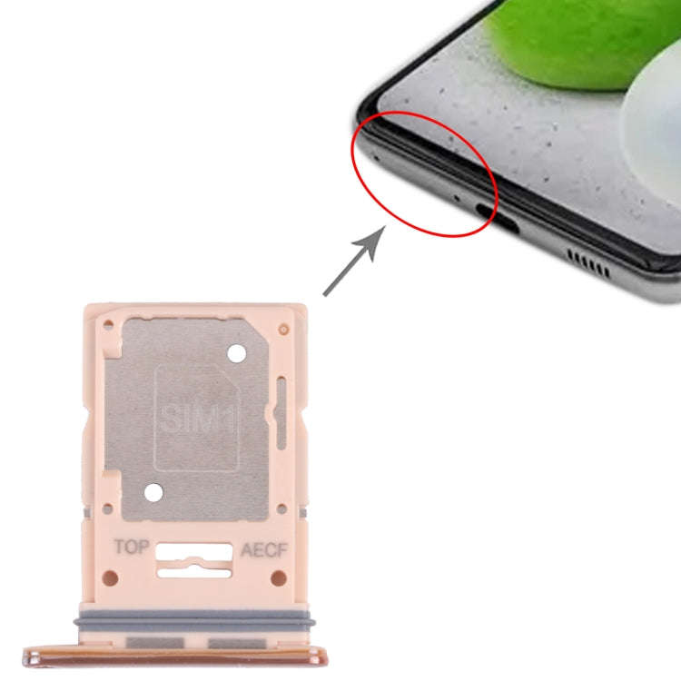 For Samsung Galaxy A53 5G SM-A536B Original SIM Card Tray + SIM Card Tray / Micro SD card tray (G...