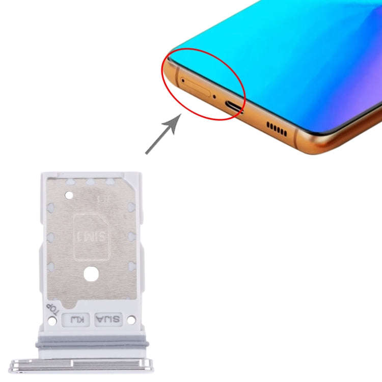 For Samsung Galaxy S22+ 5G / S22 5G / SM-S906B SM-S901B Original SIM Card Tray + SIM Card Tray (W...