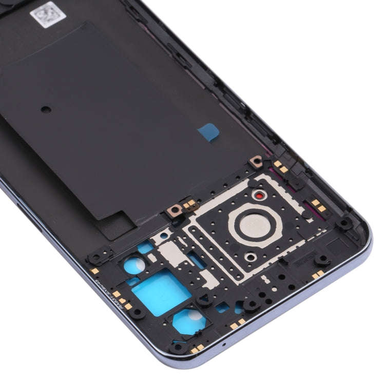 For OPPO Realme GT Neo RMX3031 Middle Frame Bezel Plate + Battery Back Cover (Silver)