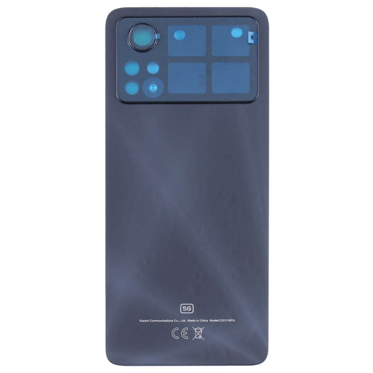 Original Battery Back Cover for Xiaomi Poco X4 Pro 5G (Black)