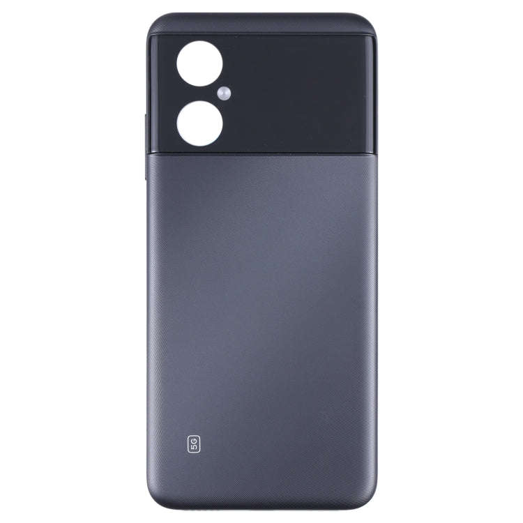 Original Battery Back Cover for Xiaomi Poco M4 5G / Poco M4 5G (India) / Redmi Note 11R(Black)
