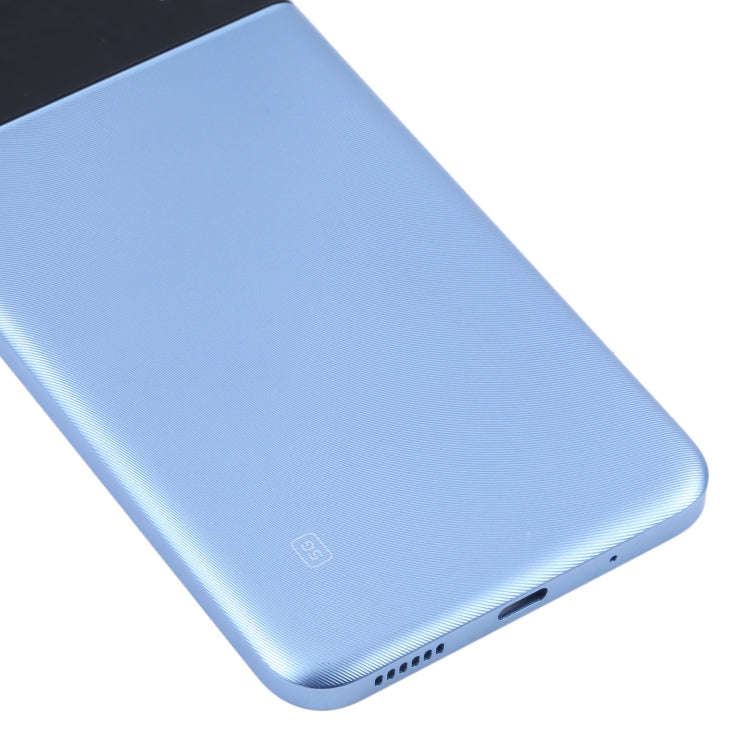 Original Battery Back Cover for Xiaomi Poco M4 5G / Poco M4 5G (India) / Redmi Note 11R(Blue)