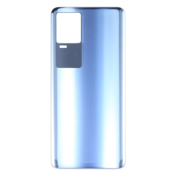 For vivo iQOO 7 V2049A I2009 Glass Battery Back Cover (Blue)
