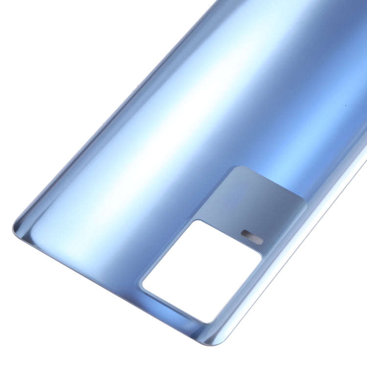For vivo iQOO 7 V2049A I2009 Glass Battery Back Cover (Blue)