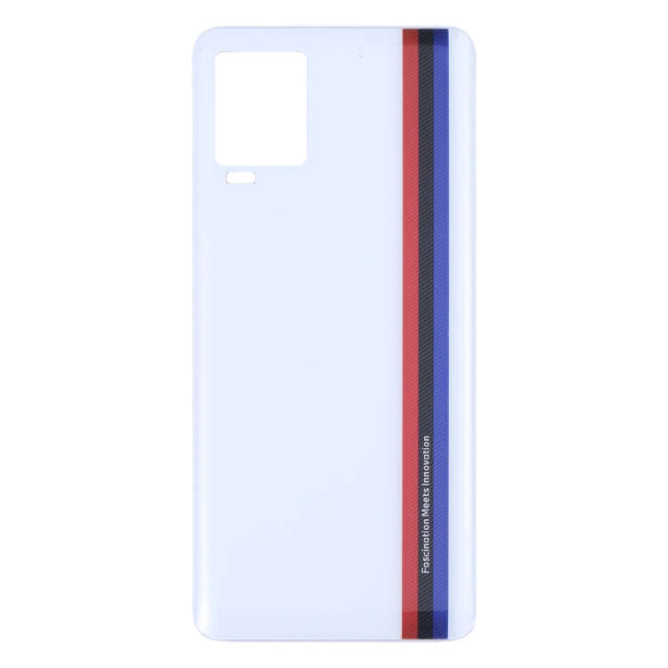For vivo iQOO 7 V2049A I2009 Glass Battery Back Cover (White)
