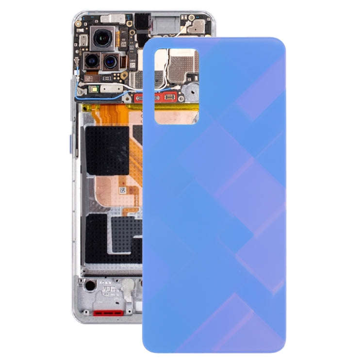 For vivo V21e / Y73 V2059 V2146 V2061 Glass Battery Back Cover (Purple)
