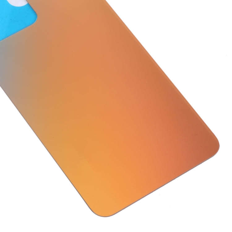 For vivo S12 / V23 5G V2162A V2130 Glass Battery Back Cover (Yellow)