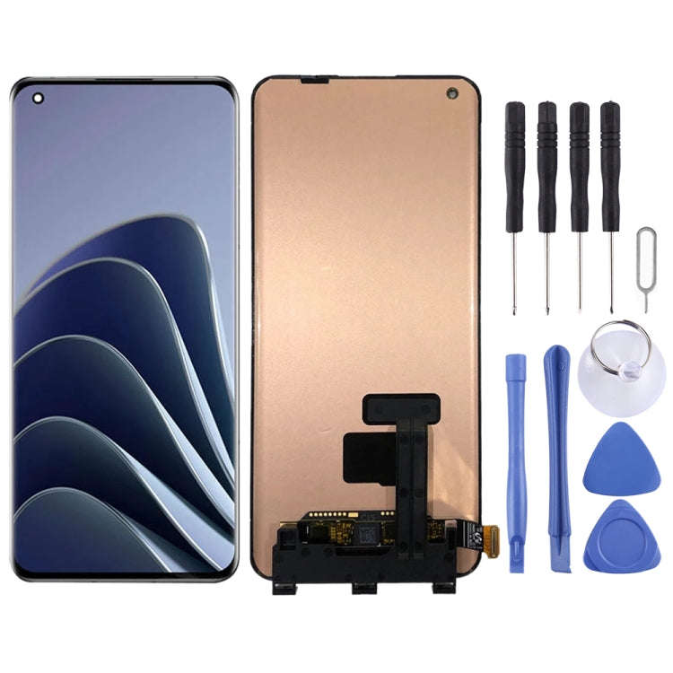 For OnePlus 10 Pro NE2210 with Digitizer Full Assembly Original LCD Screen (Black)