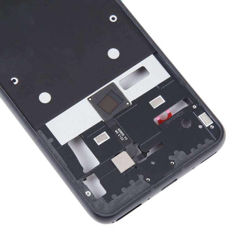 For Asus Zenfone 8 ZS 590KS-2A007EU I006D Middle Frame Bezel Plate (Black)