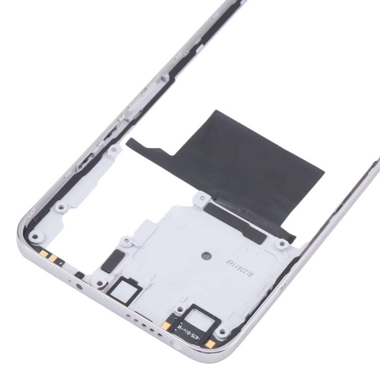 Middle Frame Bezel Plate for Xiaomi Redmi Note 11/Redmi Note 11S(White)