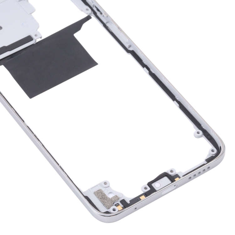 Middle Frame Bezel Plate for Xiaomi Redmi Note 11/Redmi Note 11S(White)