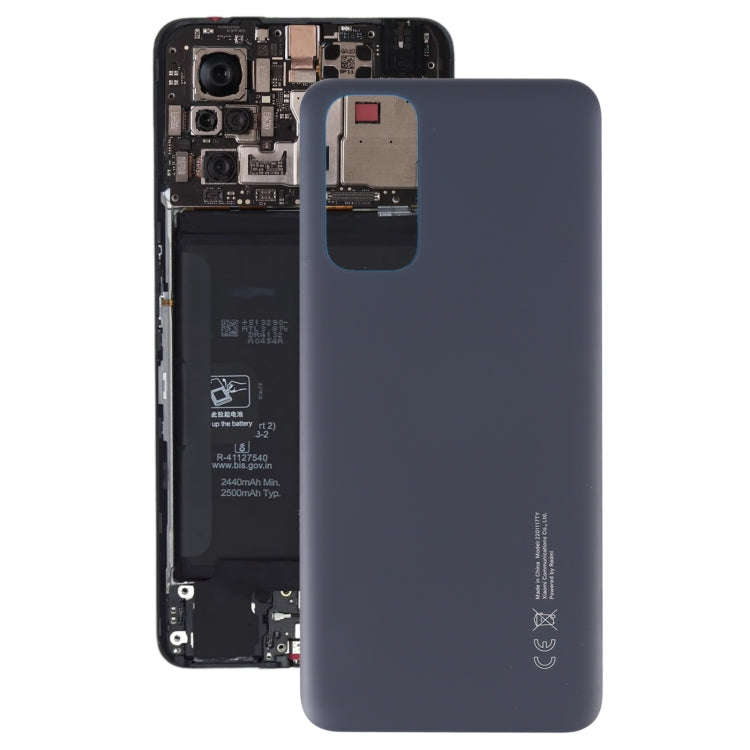 Original Battery Back Cover for Xiaomi Redmi Note 11/Redmi Note 11S(Black)