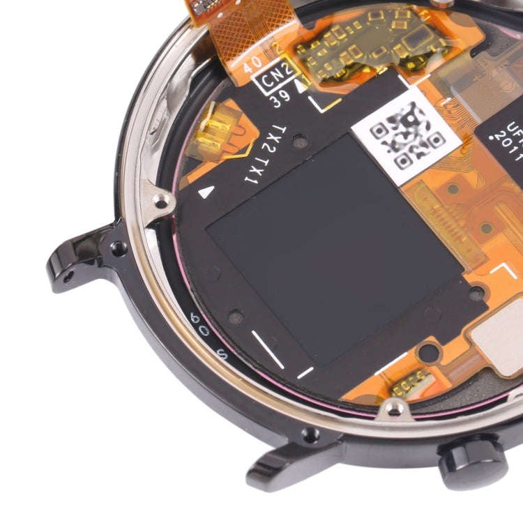 Original LCD Screen and Digitizer Full Assembly With Frame for Huawei Watch GT 2 42mm(Black)