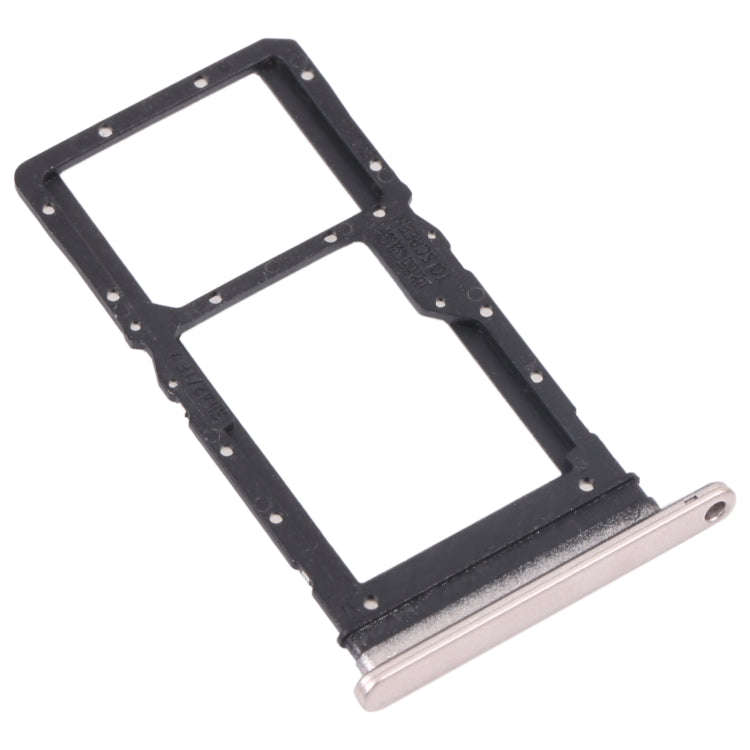 SIM Card Tray + SIM Card Tray / Micro SD Card Tray for Honor Play 30 Plus(Gold)