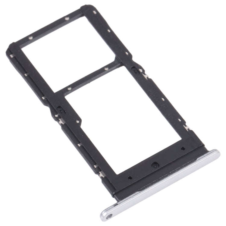 SIM Card Tray + SIM Card Tray / Micro SD Card Tray for Honor Play 20 (Silver)