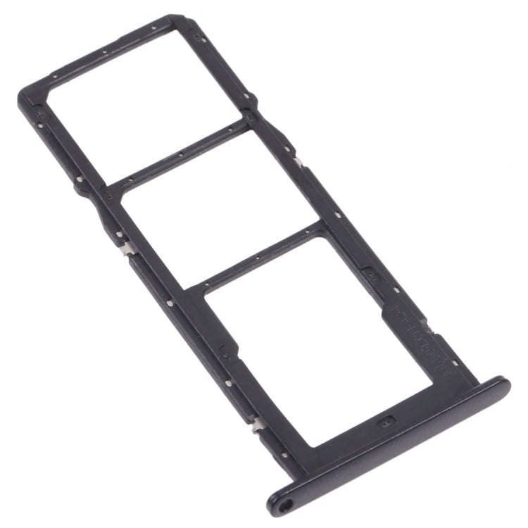 SIM Card Tray + SIM Card Tray + Micro SD Card Tray for Honor 20e (Black)