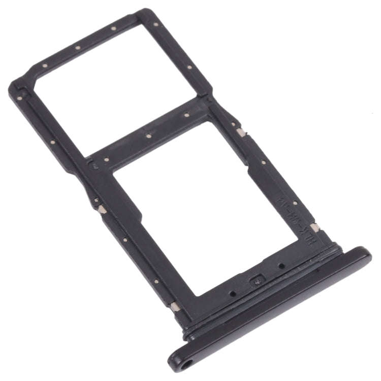 SIM Card Tray + SIM Card Tray / Micro SD Card Tray for Honor 9X (Black)