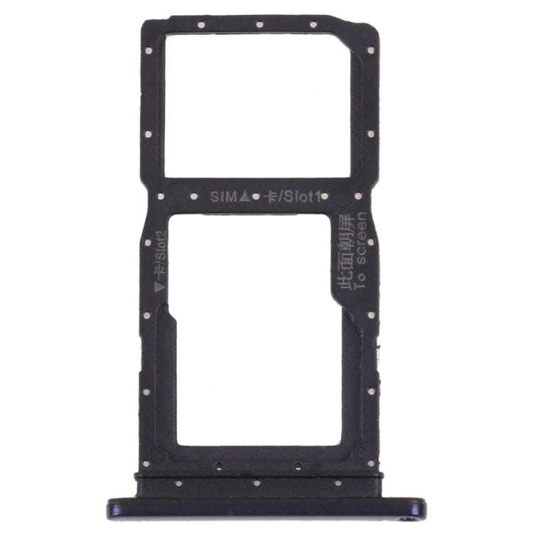 SIM Card Tray + SIM Card Tray / Micro SD Card Tray for Honor 9X (Purple)