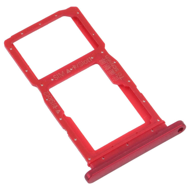 SIM Card Tray + SIM Card Tray / Micro SD Card Tray for Honor 9X (Red)