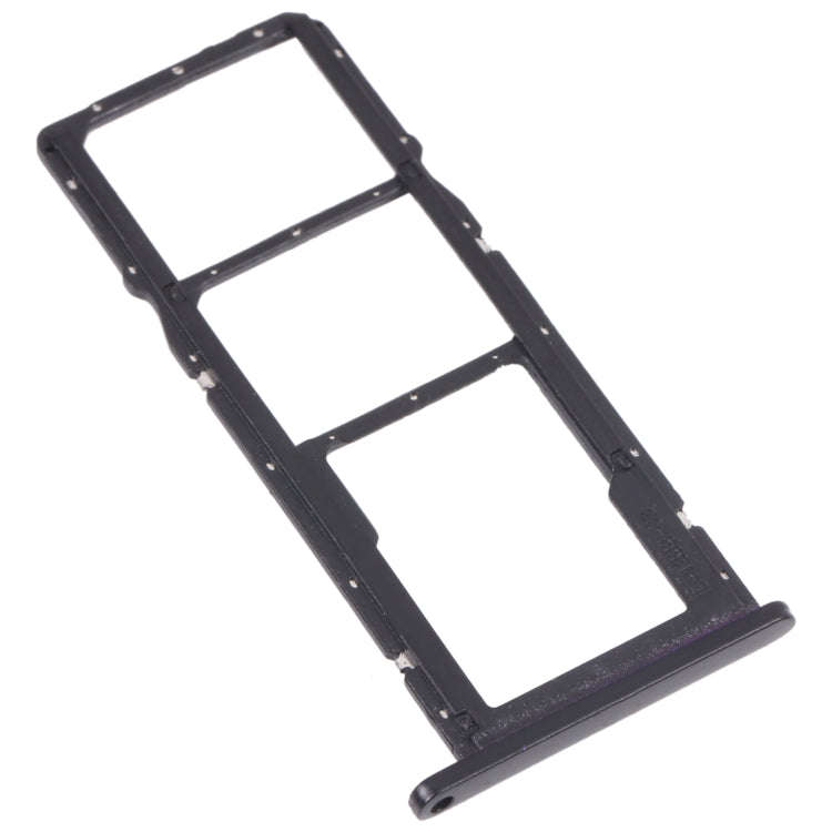 SIM Card Tray + SIM Card Tray / Micro SD Card Tray for Huawei Enjoy 20e (Black)