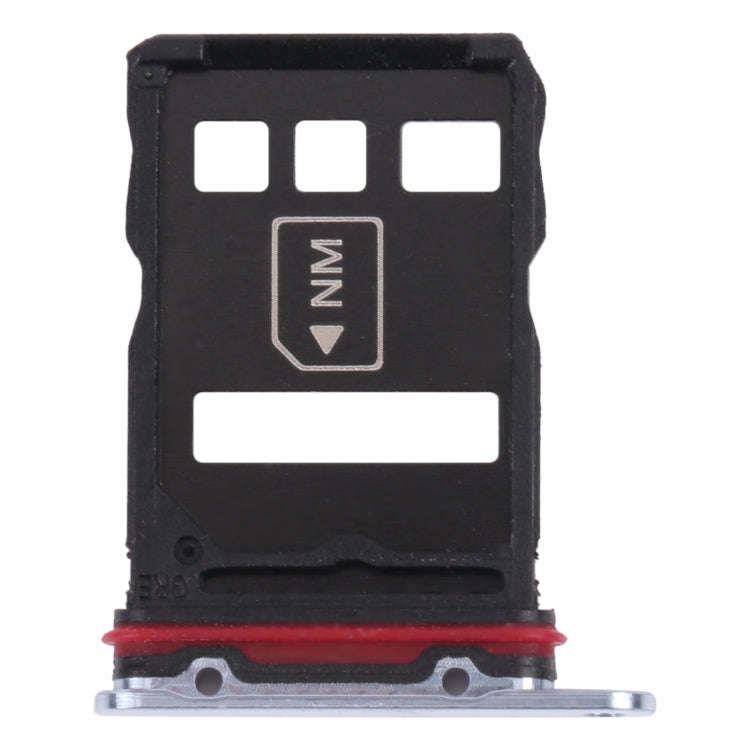 SIM Card Tray + NM Card Tray for Huawei P50 Pro+ (Blue)