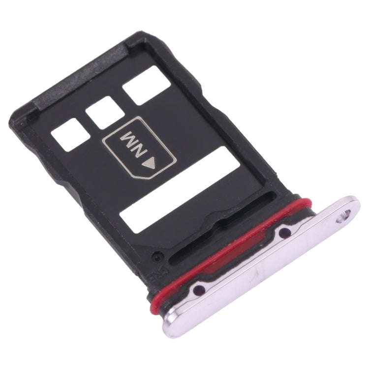 SIM Card Tray + NM Card Tray for Huawei P50 Pro+ (Purple)