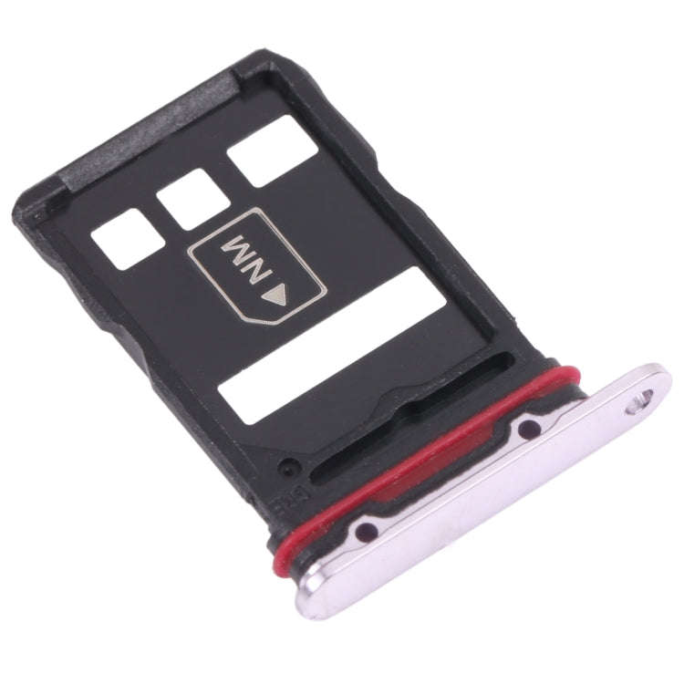 SIM Card Tray + NM Card Tray for Huawei P50 Pro+ (Purple)