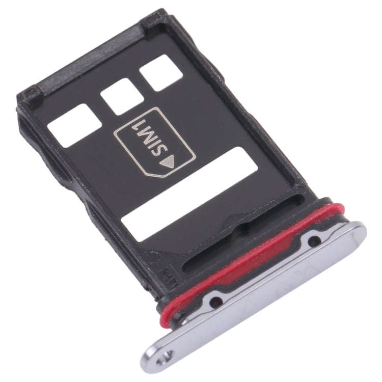 SIM Card Tray + NM Card Tray for Huawei P50 Pro (Black)