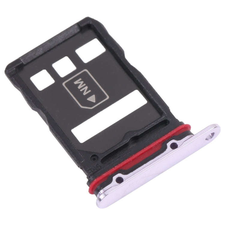 SIM Card Tray + NM Card Tray for Huawei P50 Pro (Pink)