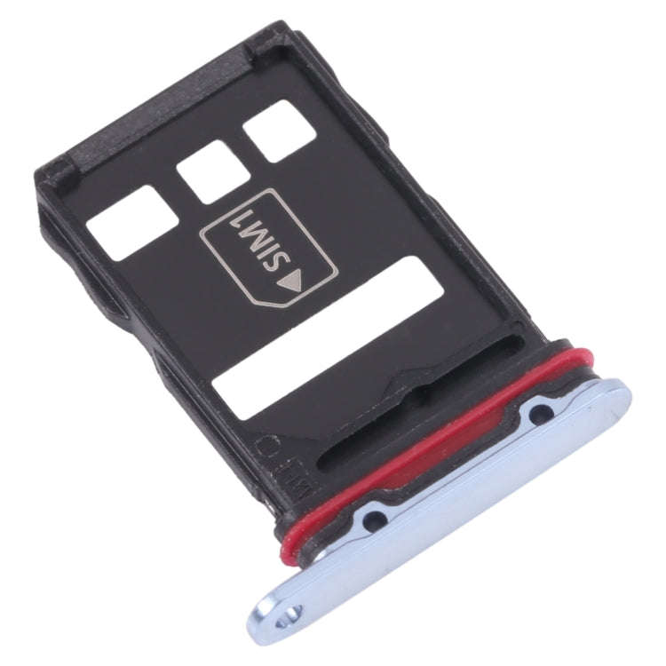 SIM Card Tray + NM Card Tray for Huawei P50 Pro (Blue)
