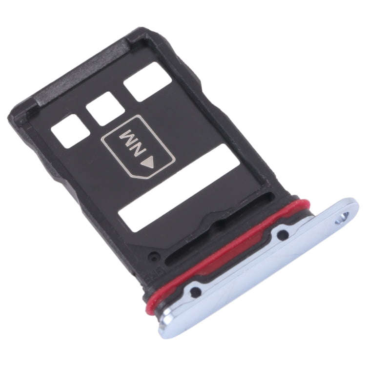 SIM Card Tray + NM Card Tray for Huawei P50 Pro (Blue)