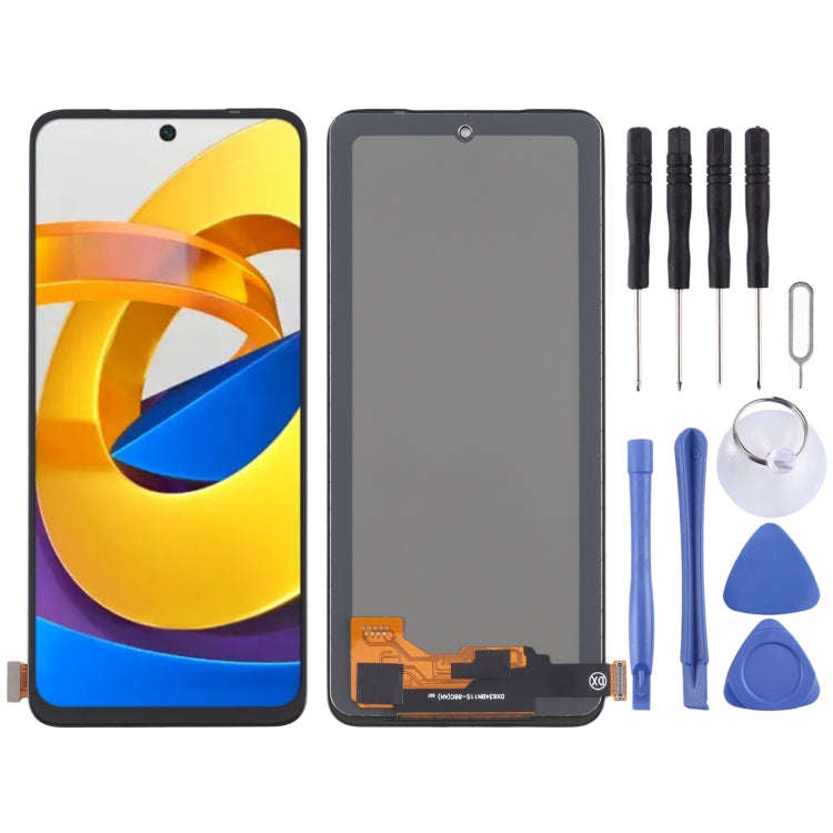 TFT Material LCD Screen and Digitizer Full Assembly for Xiaomi Redmi Note 11 4G/Redmi Note 11S 4G...