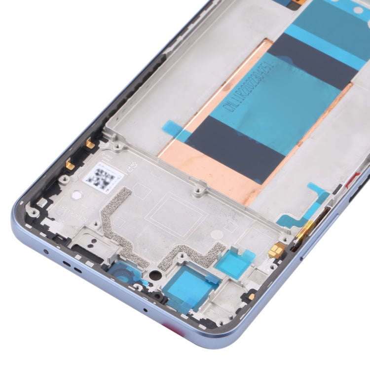 Original LCD Screen for Xiaomi Redmi K40S Digitizer Full Assembly with Frame(Blue)