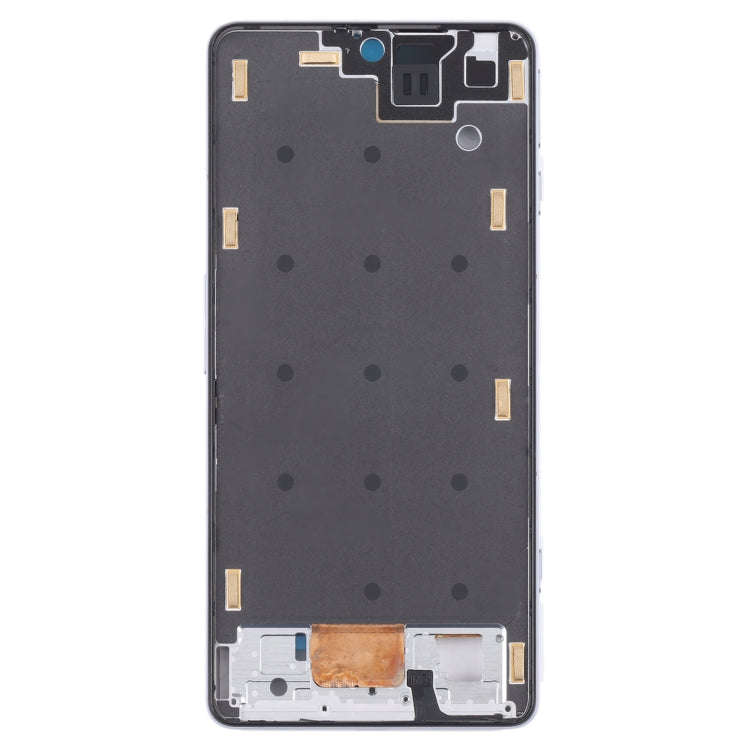 Front Housing LCD Frame Bezel Plate for Xiaomi Redmi K50 Gaming/Poco F4 GT(White)