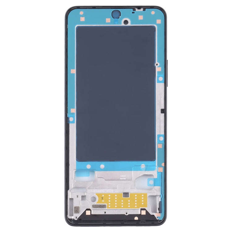 Front Housing LCD Frame Bezel Plate for Xiaomi Redmi K40S / Poco F4(Black)