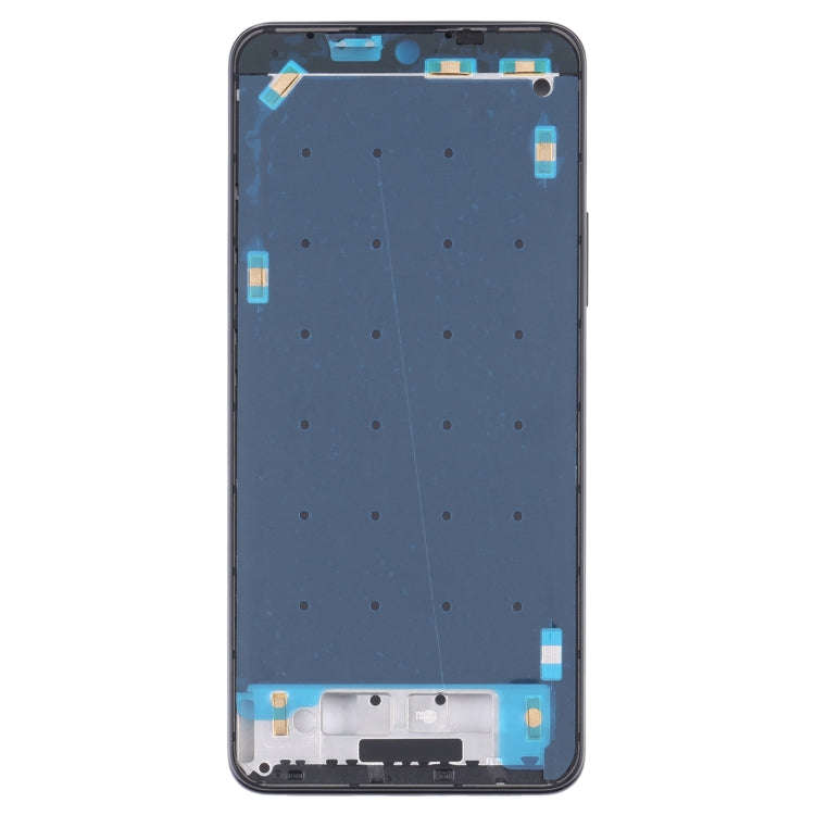 Front Housing LCD Frame Bezel Plate for Xiaomi Redmi K50 / Redmi K50 Pro(Black)