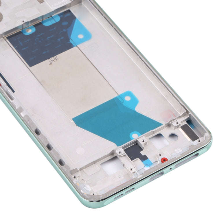 Front Housing LCD Frame Bezel Plate for Xiaomi Redmi K50 / Redmi K50 Pro(Green)