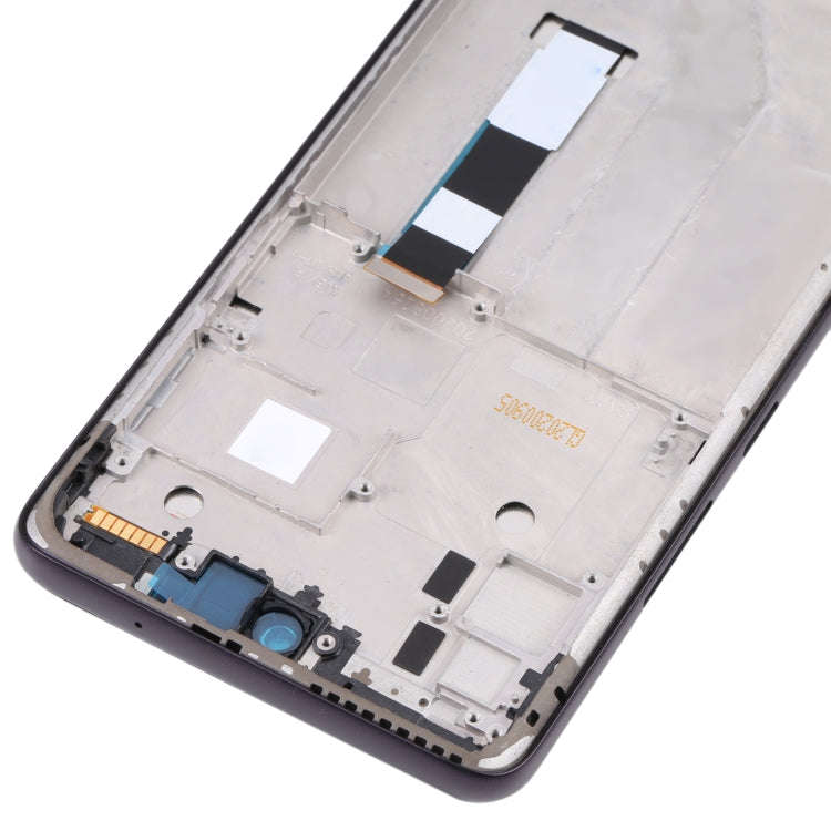 TFT LCD Screen for Motorola Moto G 5G Digitizer Full Assembly with Frame (Purple)