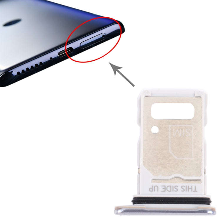 SIM Card Tray for Motorola Edge X30 / Edge 30 Pro / Edge+ 2022 (White)