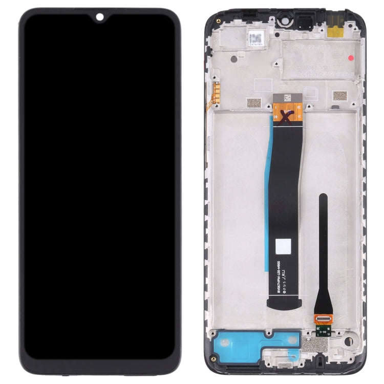 Original LCD Screen and Digitizer Full Assembly with Frame for Xiaomi Redmi 10C/Redmi 10 India/Po...
