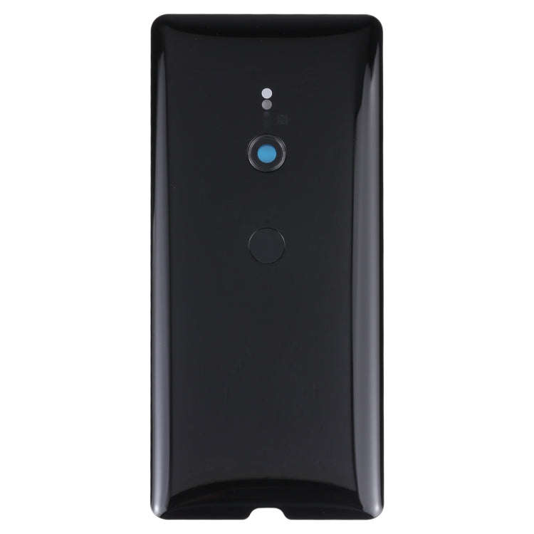 Original Battery Back Cover with Fingerprint for Sony Xperia XZ3(Black)