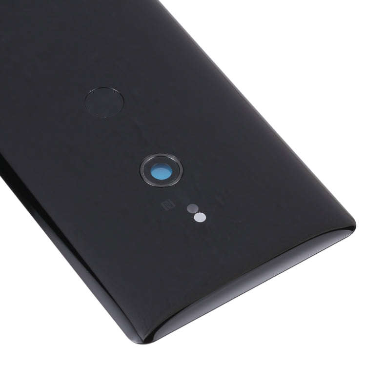 Original Battery Back Cover with Fingerprint for Sony Xperia XZ3(Black)