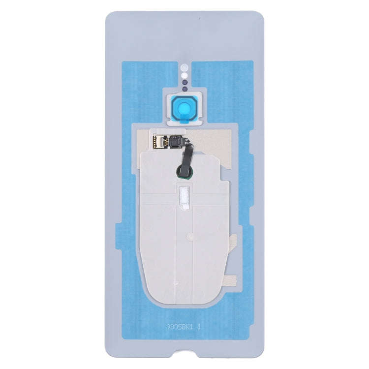 Original Battery Back Cover with Fingerprint for Sony Xperia XZ3(Silver)