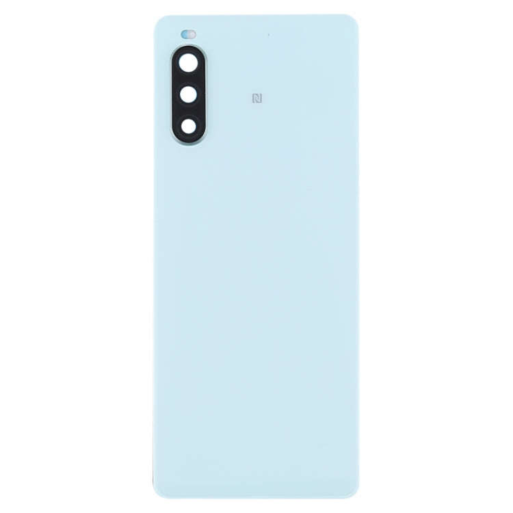 Original Battery Back Cover with Fingerprint for Sony Xperia 10 II(Green)